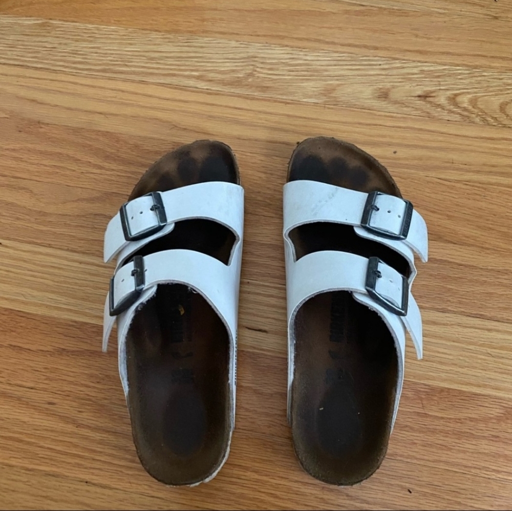 White Birkenstocks